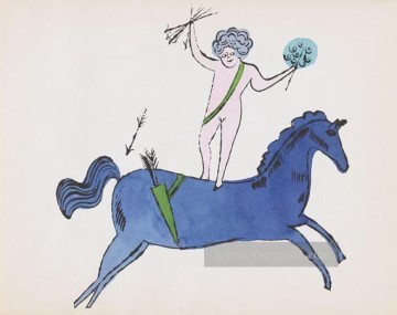Andy Warhol Werke - Cherub und Pferd Andy Warhol